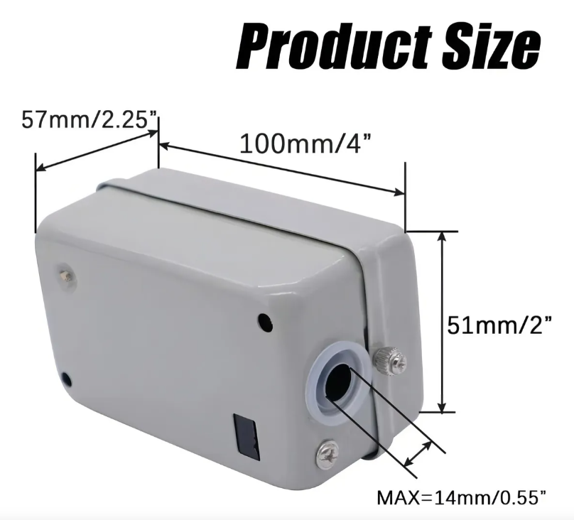 BS230 BOTONERA ARRANQUE-PARO METALICA