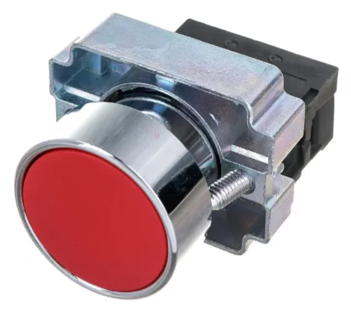 XB2-BA42 PULSADOR ROJO NO LUMINOSO 1 NC