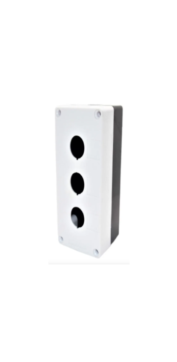 XAL-B03  CAJA BOTONERA PLASTICA 3 ORIFICIOS 22MM