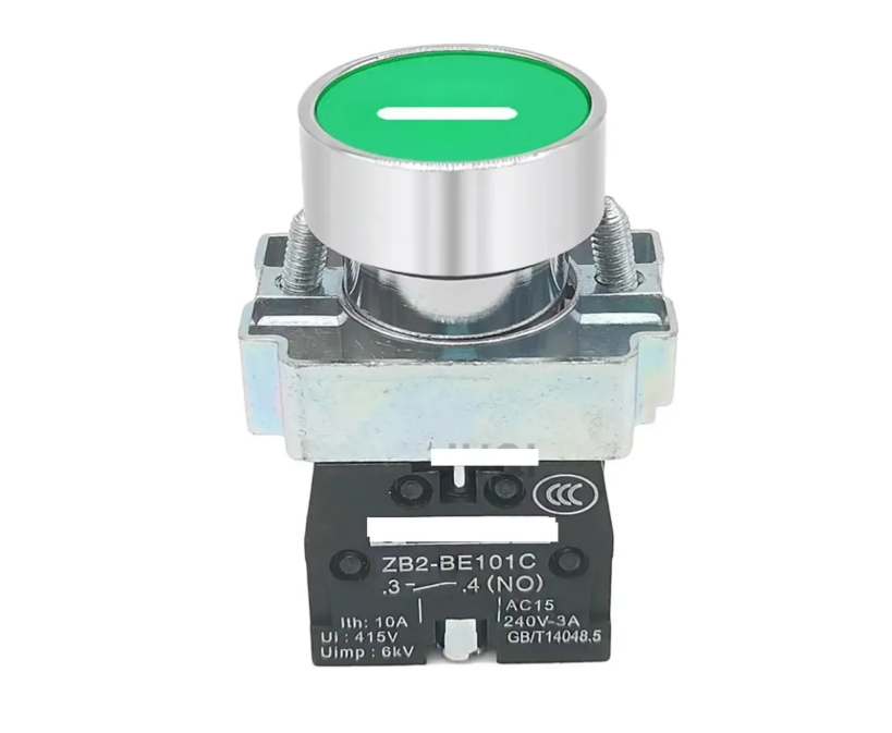 XB2-BA3311  BOTON VERDE (I) NO LUMINOSO