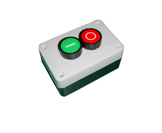 XAL-B213 BOTONERA  PLASTICA CON BOTONES VERDE(I) ROJO(O)